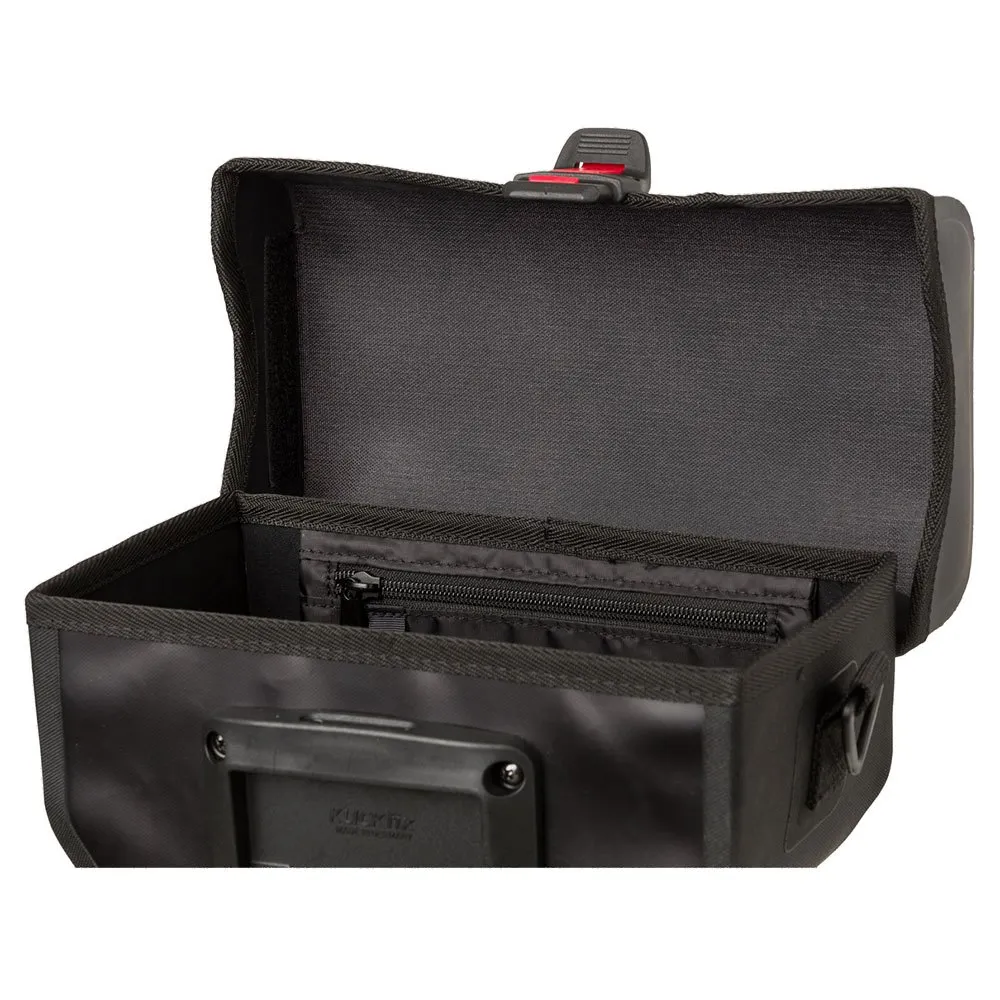 AGU Clean Shelter Flective Mist Klickfix Lenkertasche 5l, Black, One Size AGU Clean Shelter Flective Mist Klickfix Lenkertasche 5l, Black, One Size