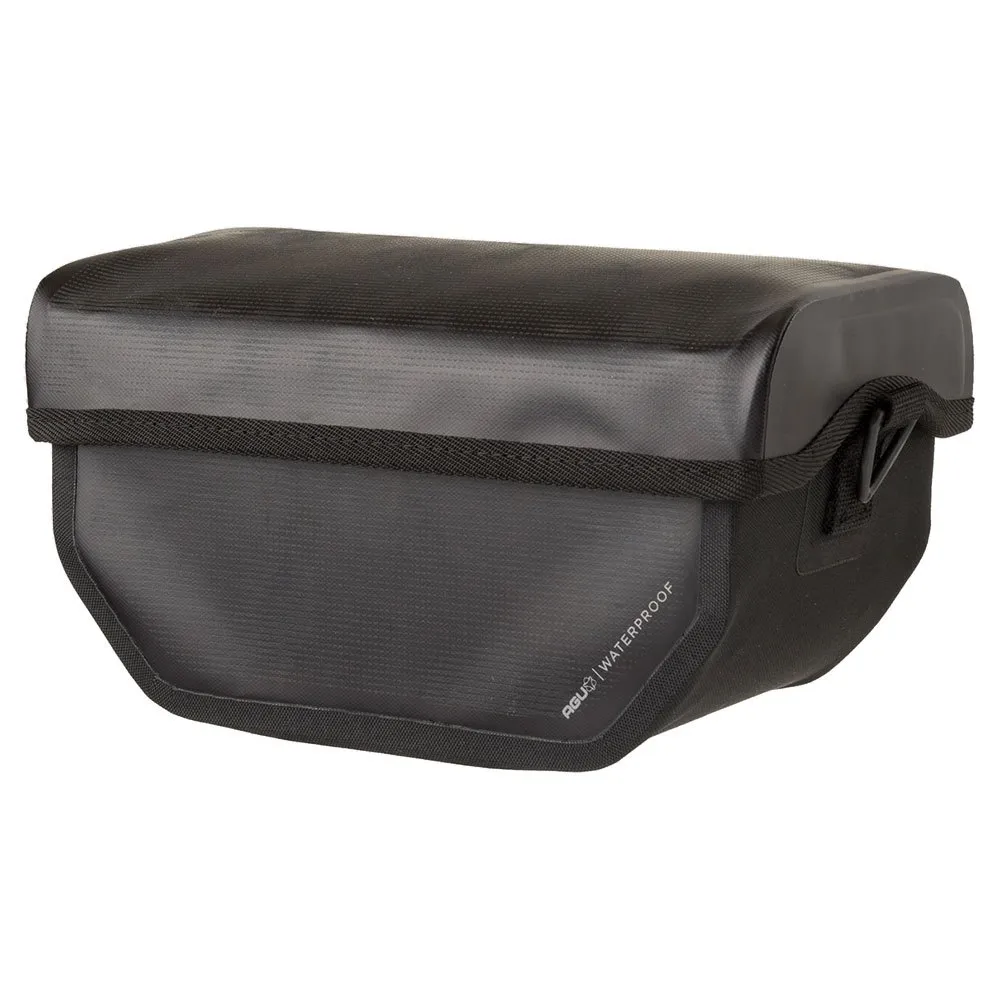 AGU Clean Shelter Flective Mist Klickfix Lenkertasche 5l, Black, One Size AGU Clean Shelter Flective Mist Klickfix Lenkertasche 5l, Black, One Size
