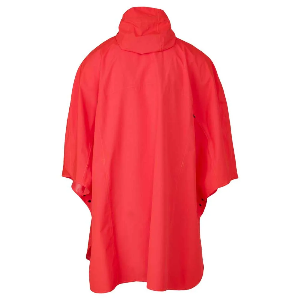 AGU Grant Essential Wasserdichter Poncho, Neon red AGU Grant Essential Wasserdichter Poncho, Neon red
