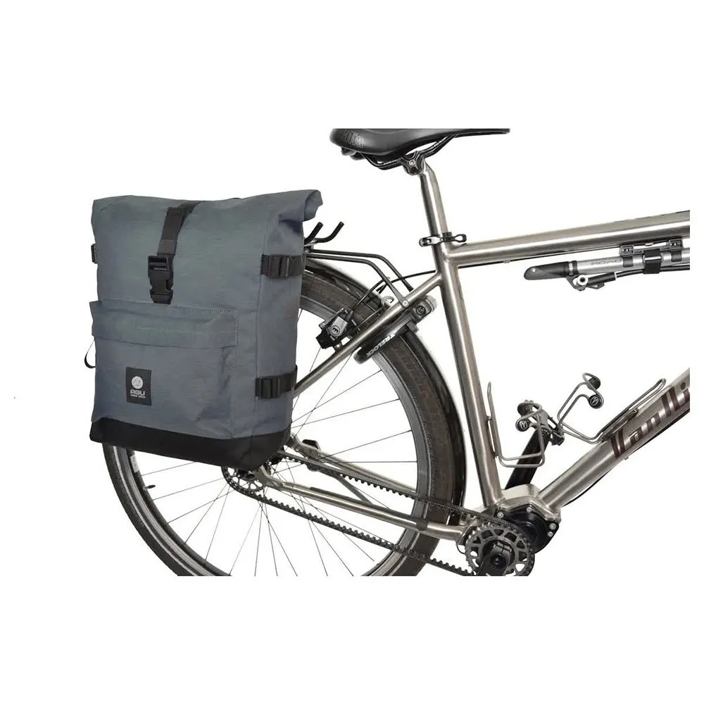 AGU H2o Roll Top Single Urban 14l Fahrradtaschen, Black, One Size AGU H2o Roll Top Single Urban 14l Fahrradtaschen, Black, One Size