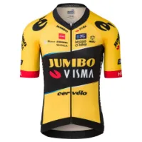 AGU Jumbo-visma Premium Replica 2023 Kurzarm-radtrikot AGU Jumbo-visma Premium Replica 2023 Kurzarm-radtrikot