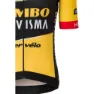 AGU Jumbo-visma Premium Replica 2023 Kurzarm-radtrikot, Black / yellow