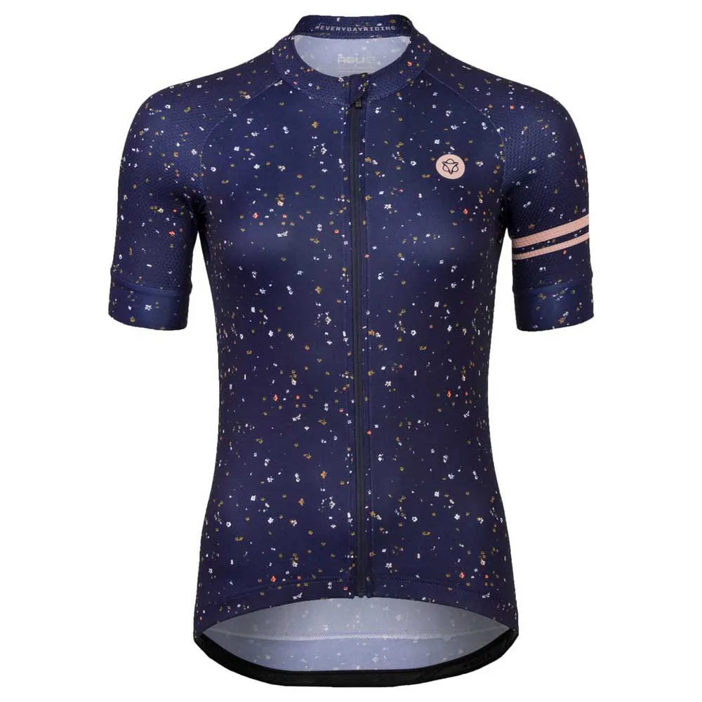 AGU Mini Flower Kurzarm-radtrikot