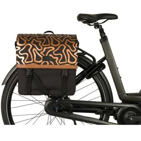 AGU Nara Fahrradtasche, Trend groove cg, One Size AGU Nara Fahrradtasche, Trend groove cg, One Size