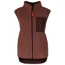 AGU Sherpa Weste, Rose brown
