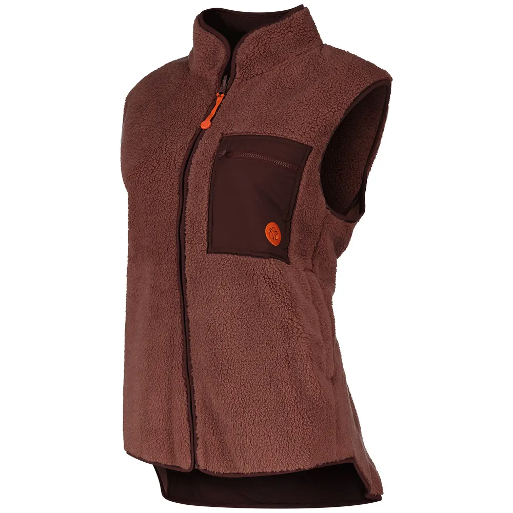 AGU Sherpa Weste, Rose brown AGU Sherpa Weste, Rose brown