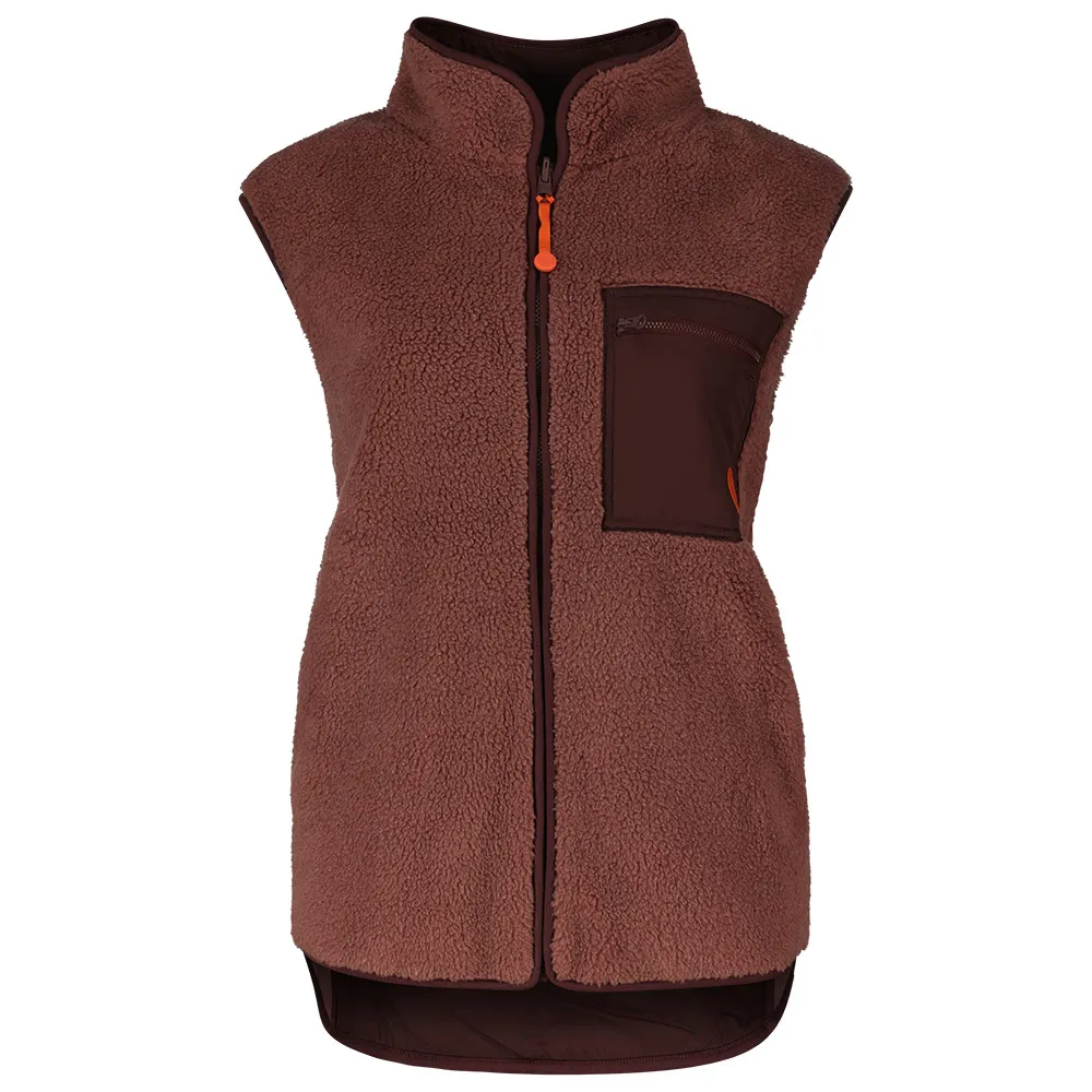 AGU Sherpa Weste, Rose brown AGU Sherpa Weste, Rose brown