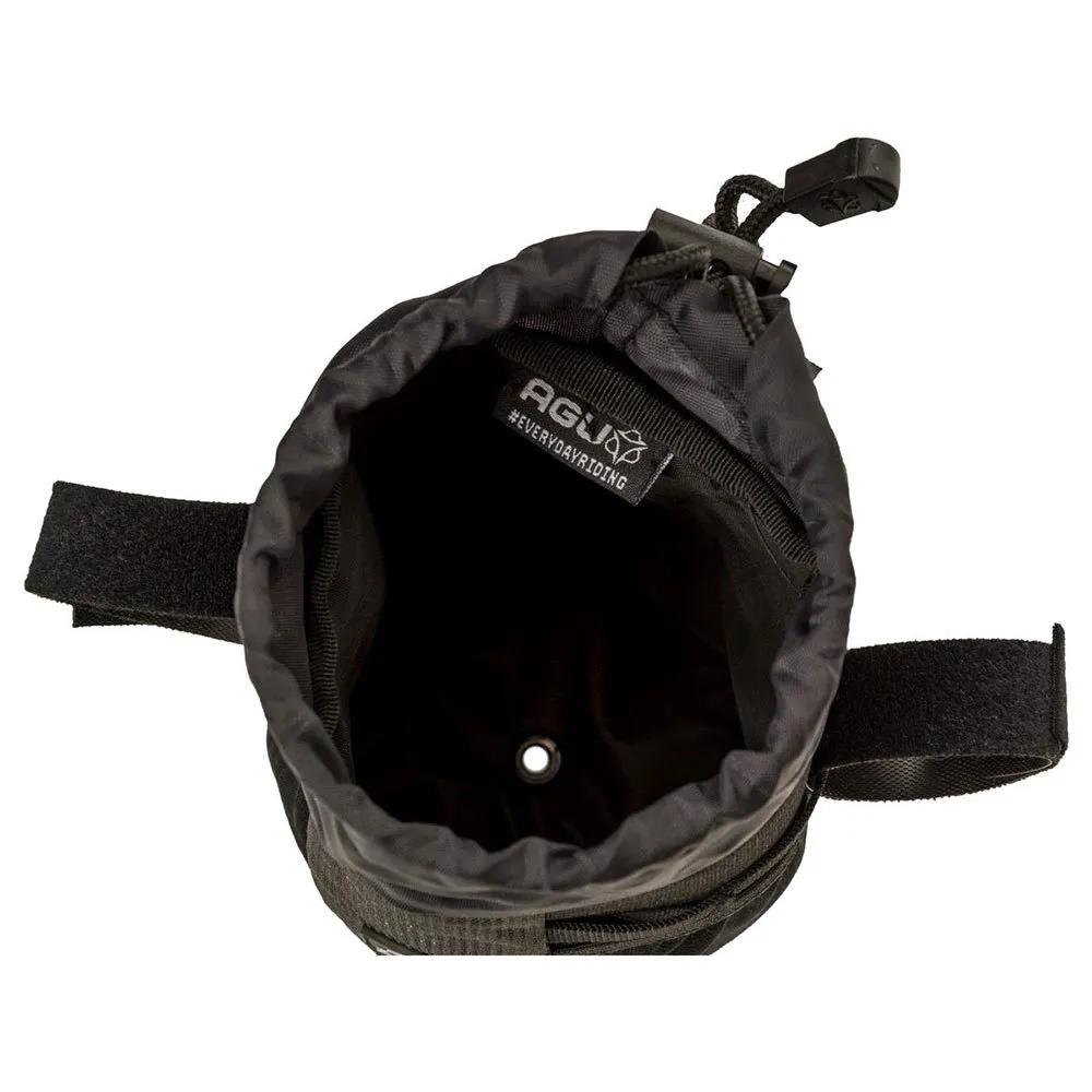 AGU Snack-pack Venture 1l Lenkertasche, Hi-vis black, One Size AGU Snack-pack Venture 1l Lenkertasche, Hi-vis black, One Size