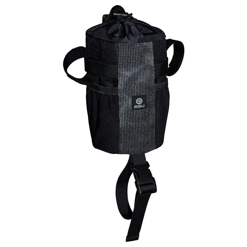 AGU Snack-pack Venture 1l Lenkertasche, Hi-vis black, One Size AGU Snack-pack Venture 1l Lenkertasche, Hi-vis black, One Size