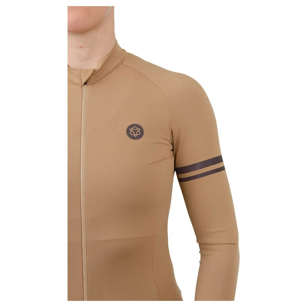 AGU Solid Dms Langarm-trikot, Leather, XS AGU Solid Dms Langarm-trikot, Leather, XS