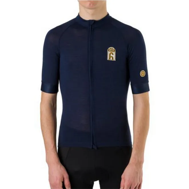 AGU Solid Merino Six6 Kurzarm-radtrikot, Deep blue, XL AGU Solid Merino Six6 Kurzarm-radtrikot, Deep blue, XL