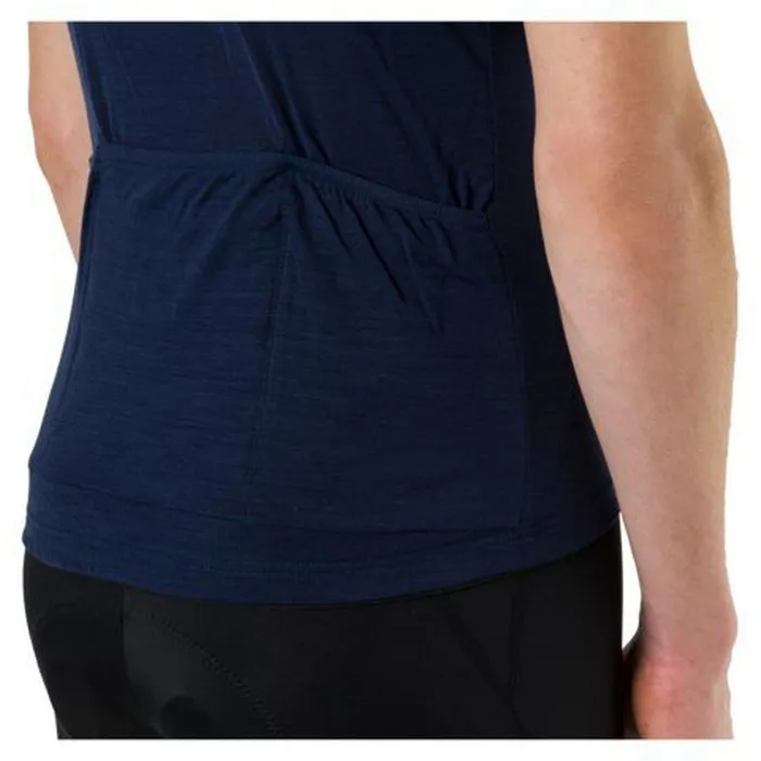 AGU Solid Merino Six6 Kurzarm-radtrikot, Deep blue, XL AGU Solid Merino Six6 Kurzarm-radtrikot, Deep blue, XL