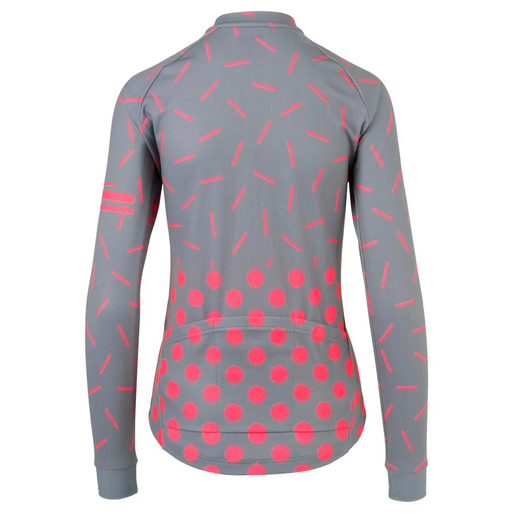 AGU Sprinkle Dot Essential Langarm-trikot, Dove grey AGU Sprinkle Dot Essential Langarm-trikot, Dove grey