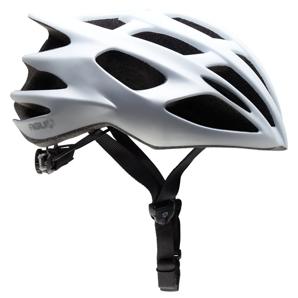 AGU Strato Helm, White / silver