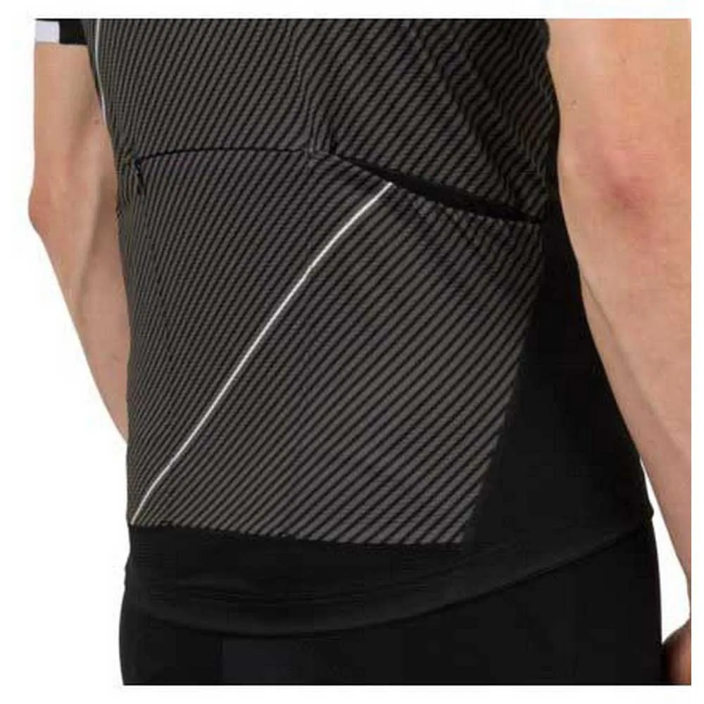 AGU Stripe Kurzarm-radtrikot, Black / grey AGU Stripe Kurzarm-radtrikot, Black / grey