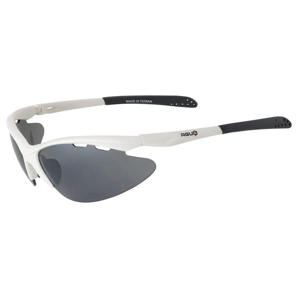 AGU Takatsu Sonnenbrille, White, Smoke/CAT3 AGU Takatsu Sonnenbrille, White, Smoke/CAT3