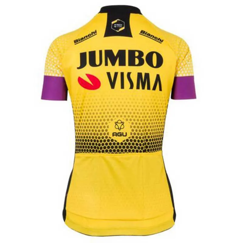 AGU Team Jumbo-visma 2019 Replica Kurzarm-radtrikot, Yellow AGU Team Jumbo-visma 2019 Replica Kurzarm-radtrikot, Yellow