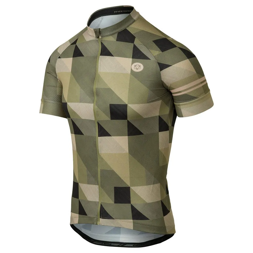 AGU Triangle Stripe Essential Kurzarm-radtrikot, Strategy AGU Triangle Stripe Essential Kurzarm-radtrikot, Strategy