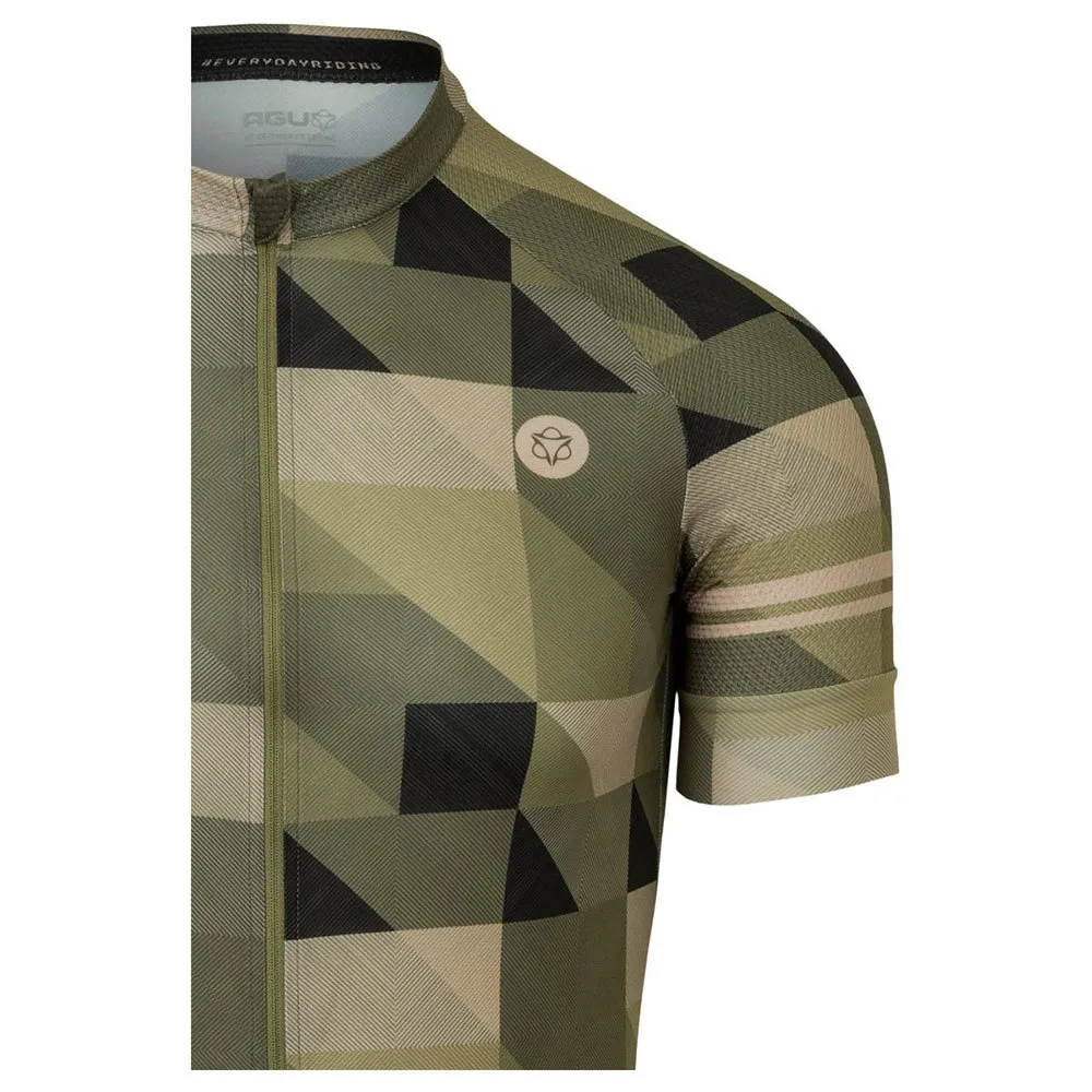 AGU Triangle Stripe Essential Kurzarm-radtrikot, Strategy AGU Triangle Stripe Essential Kurzarm-radtrikot, Strategy