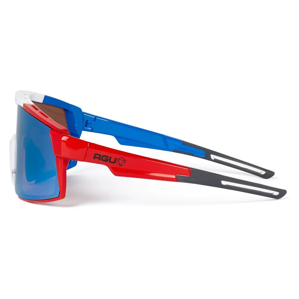 AGU Verve Hdii France Sonnenbrille, Multicolor, Blue Mirror/CAT3 AGU Verve Hdii France Sonnenbrille, Multicolor, Blue Mirror/CAT3