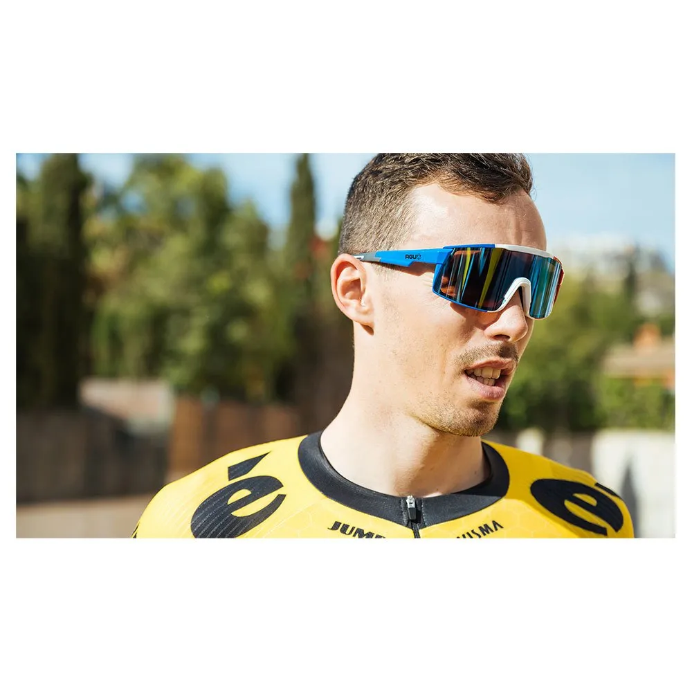 AGU Verve Hdii France Sonnenbrille, Multicolor, Blue Mirror/CAT3 AGU Verve Hdii France Sonnenbrille, Multicolor, Blue Mirror/CAT3