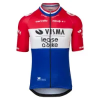 AGU Visma | Lease A Bike Replica Dutch Champion 2024 Kurzarm-radtrikot AGU Visma | Lease A Bike Replica Dutch Champion 2024 Kurzarm-radtrikot
