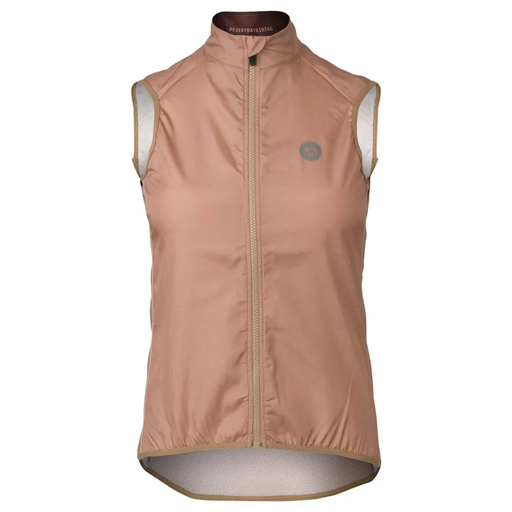 AGU Wind Leather Weste, Brown AGU Wind Leather Weste, Brown