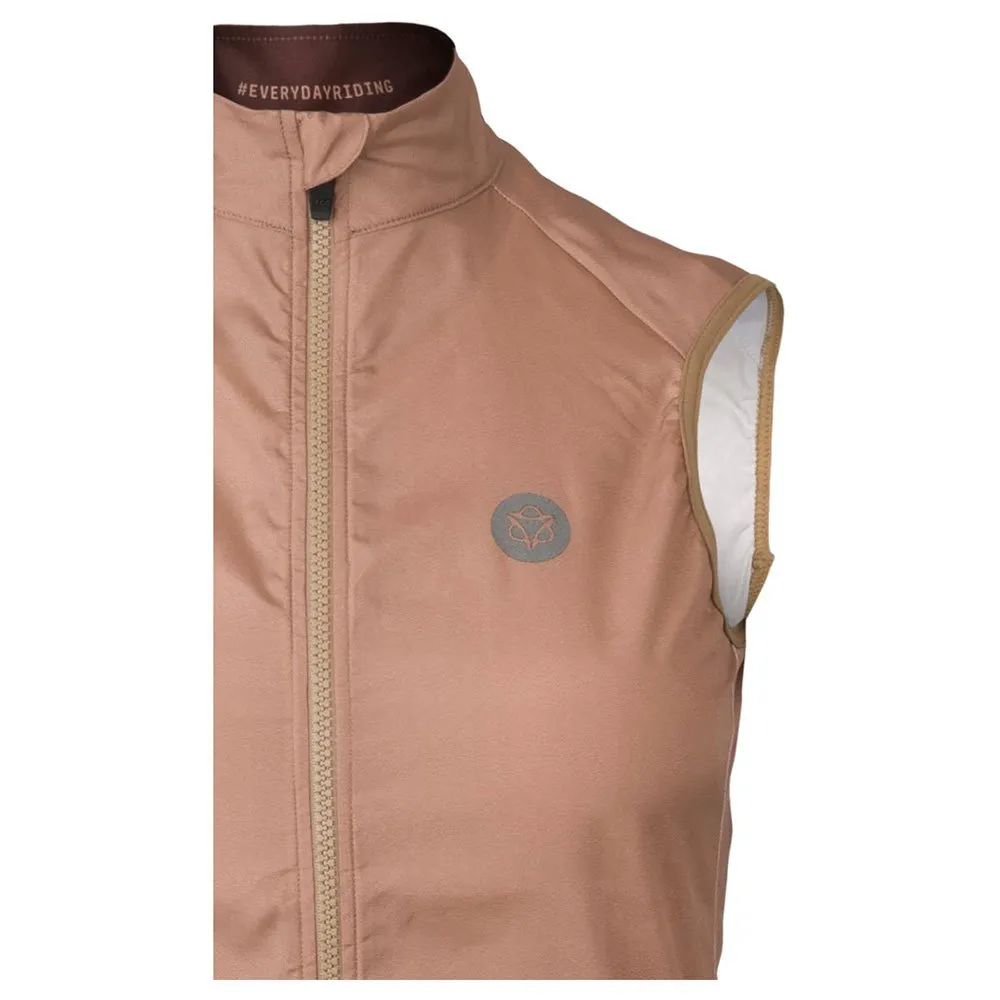 AGU Wind Leather Weste, Brown AGU Wind Leather Weste, Brown