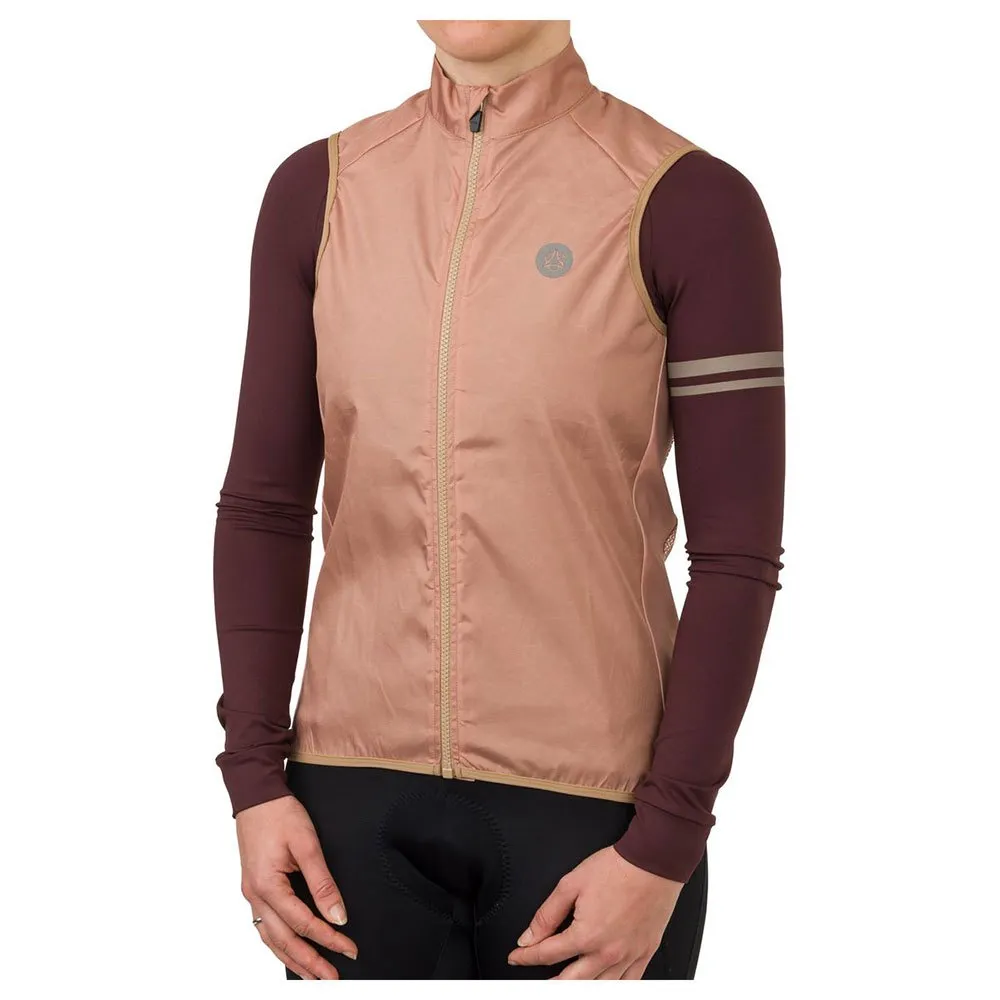 AGU Wind Leather Weste, Brown AGU Wind Leather Weste, Brown