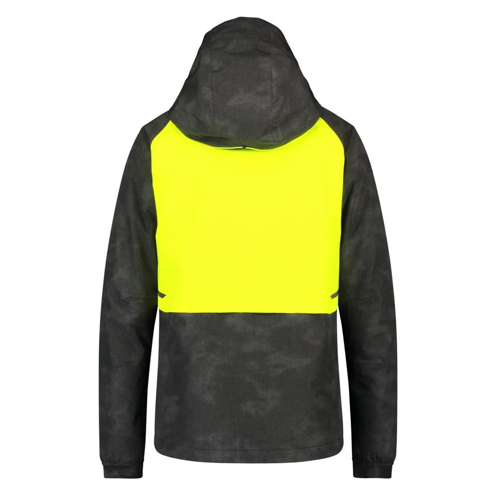AGU Winter Rain Commuter Jacke, Hi-vis black / neon yellow 1