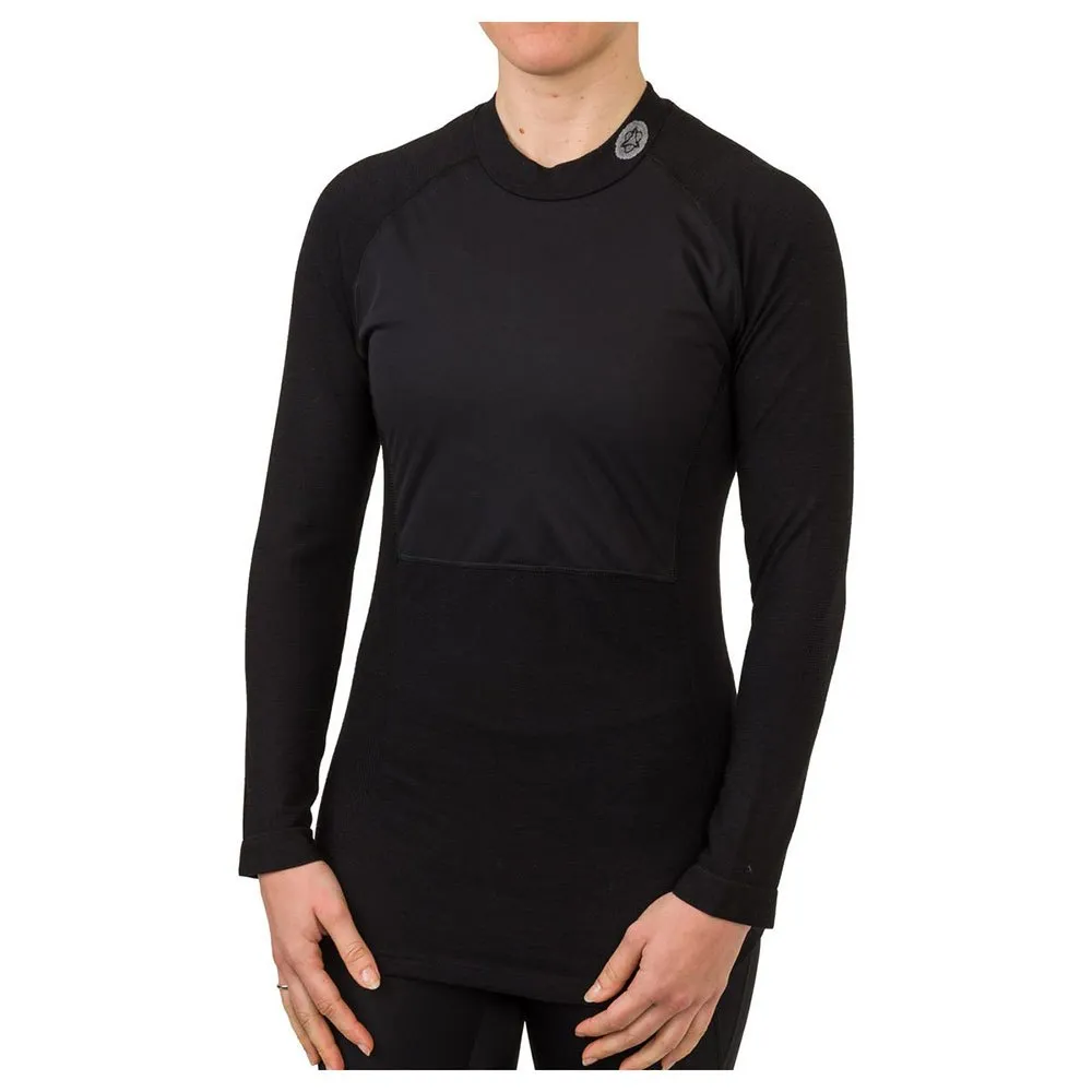AGU Winterday Wind Breaker Langarm-baselayer, Black AGU Winterday Wind Breaker Langarm-baselayer, Black