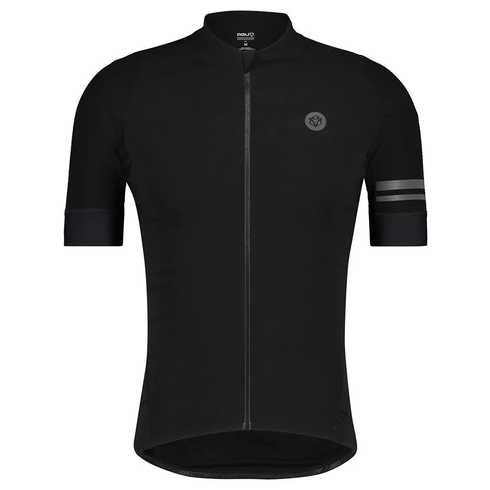 AGU Woven Ii Premium Kurzarm-radtrikot, Black, M