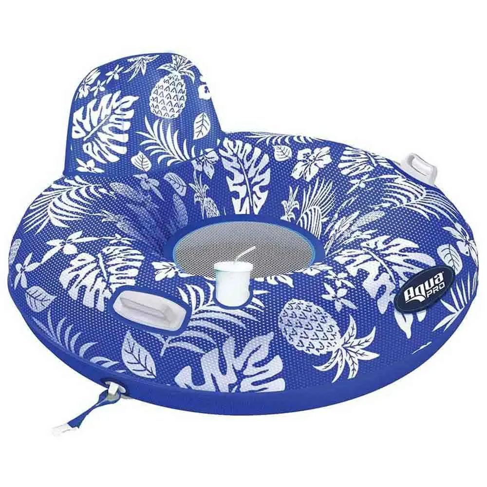 Aguapro Supreme Lake Tube Schwimmring, Blue / white, 122cm Aguapro Supreme Lake Tube Schwimmring, Blue / white, 122cm