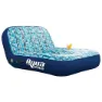 Aguapro Ultra Gepolsterte 2-personen-komfort-lounge, Blue / white, 127 x 163cm