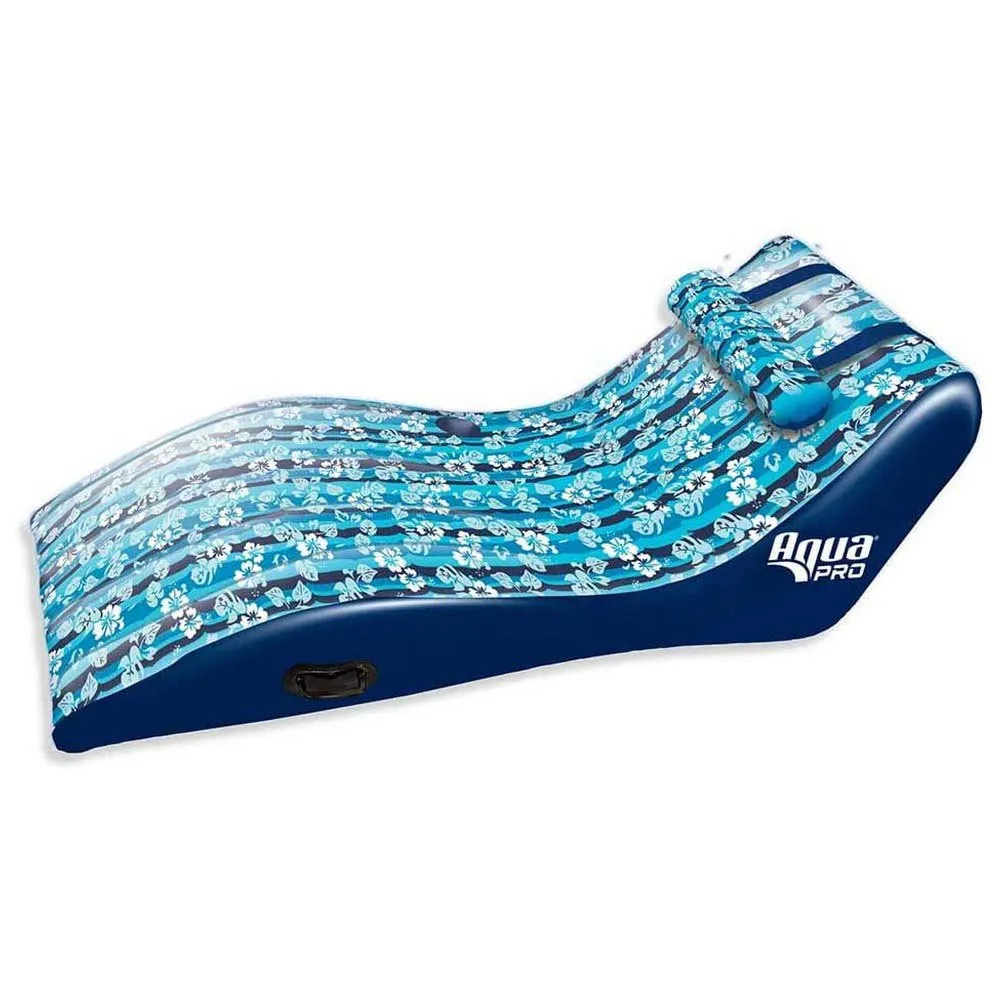 Aguapro Ultra Gepolsterter Komfort-lounge, Blue / white, 97 x 180cm Aguapro Ultra Gepolsterter Komfort-lounge, Blue / white, 97 x 180cm