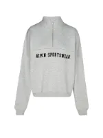 AIM'N Damen Sweater Varsity mit Zip AIM'N Damen Sweater Varsity mit Zip