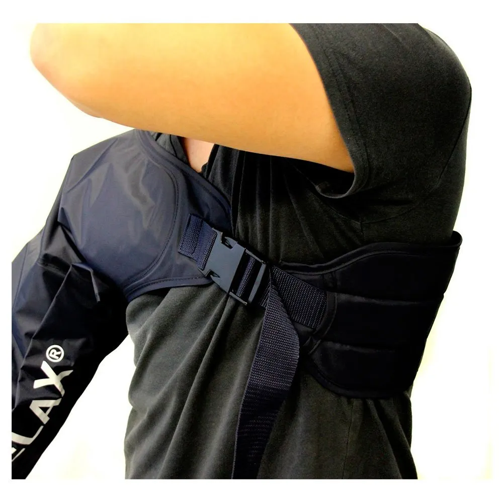 Air Relax Pressotherapie-arm-manschette, Navy blue / black, One Size Air Relax Pressotherapie-arm-manschette, Navy blue / black, One Size