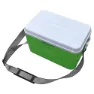 Akami Cb 10l Steife Tragbare Kühlbox, Green / white, 37.2 x 21.6 x 22.4cm