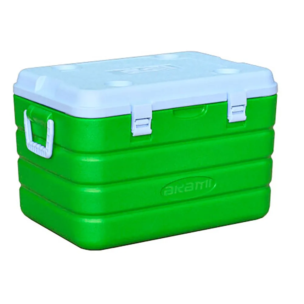 Akami Cb10/cb30/cb60 Steife Tragbare Kühlbox, Green / white, One Size Akami Cb10/cb30/cb60 Steife Tragbare Kühlbox, Green / white, One Size
