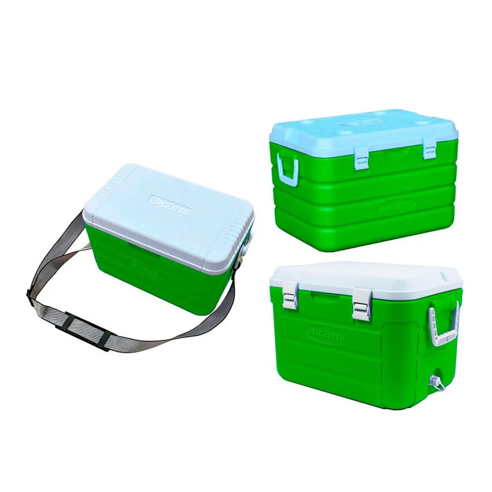 Akami Cb10/cb30/cb60 Steife Tragbare Kühlbox, Green / white, One Size Akami Cb10/cb30/cb60 Steife Tragbare Kühlbox, Green / white, One Size