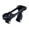Akro Deda Alanera Integrierte Dreifach-frontlenkerhalterung Von Deda, Black, One Size