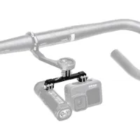 Akro Doppelte Lenkerhalterung Mit Verlängerung Für Fahrradlenker 110mm Akro Doppelte Lenkerhalterung Mit Verlängerung Für Fahrradlenker 110mm