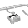 Akro Doppelte Verlängerung Vorne Kombi-verlängerung Universal-lenker Fahrradhalterung 87mm, Black, One Size