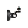 Akro Mount Saddle Rear Rail Universal Fahrradlampenhalterung, Black, One Size