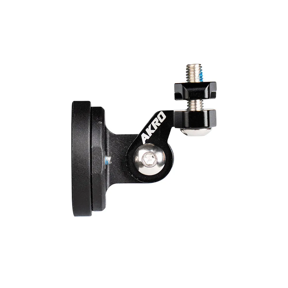 Akro Mount Saddle Rear Rail Universal Fahrradlampenhalterung, Black, One Size Akro Mount Saddle Rear Rail Universal Fahrradlampenhalterung, Black, One Size