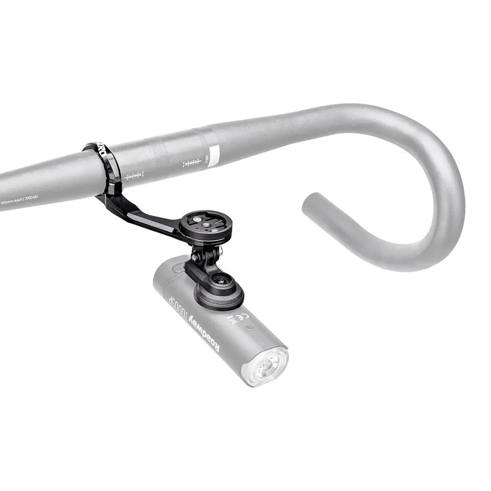 Akro Universelle Fahrradlenkerhalterung Mit Zwei Köpfen, Black, One Size Akro Universelle Fahrradlenkerhalterung Mit Zwei Köpfen, Black, One Size