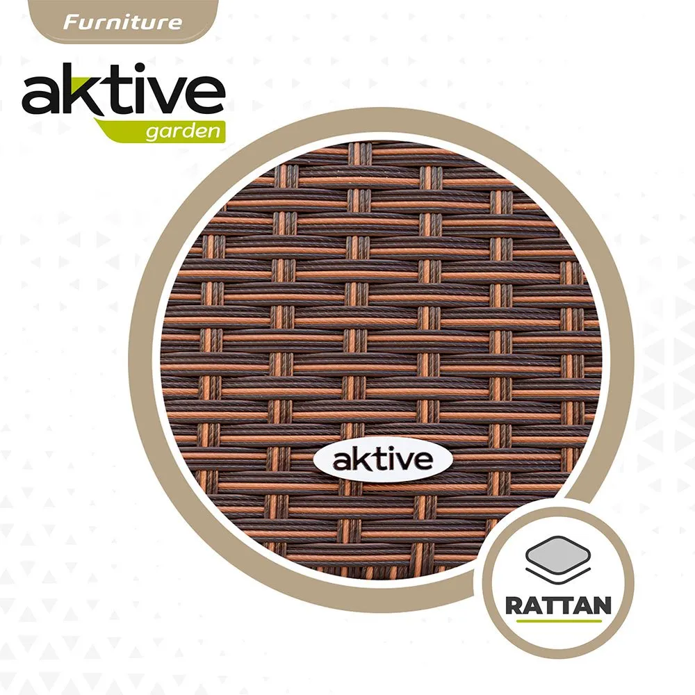 Aktive 2 Sessel Mit Tischen, Black, One Size Aktive 2 Sessel Mit Tischen, Black, One Size
