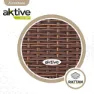 Aktive 2 Sessel Mit Tischen, Black, One Size