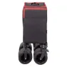 Aktive 360º Klappbarer Wagentisch, Black / red, One Size