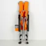 Aktive 46x51x67 Cm Niedriger Klappstuhl Aus Aluminium unisex, Orange, One Size